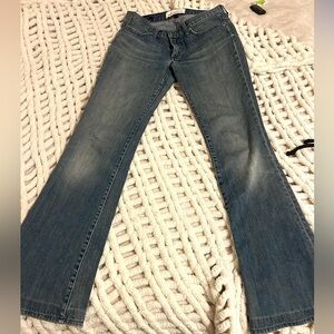 Paper Denim & Cloth Flare Jeans in Blue